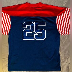 Throwback BAGGY Hockey Style Jersey BOSTON YANKS 1922 Grid Iron Vintage XXL